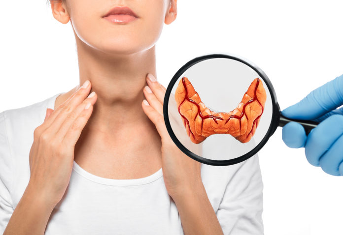 diagnosis and treatment of thyroid diseases. endocrinology, anat